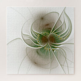 Soft and tenderness fractal fantasy flowers legpuzzel