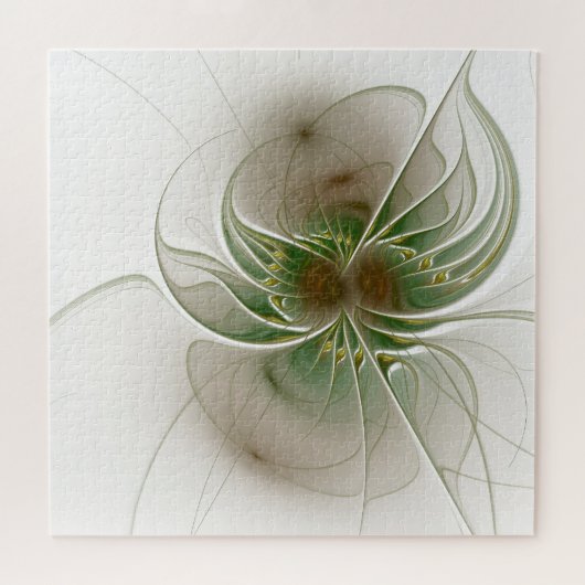 Soft and tenderness fractal fantasy flowers legpuzzel (Horizontaal)