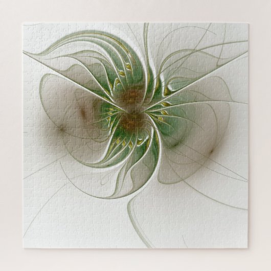 Soft and tenderness fractal fantasy flowers legpuzzel (Verticaal)