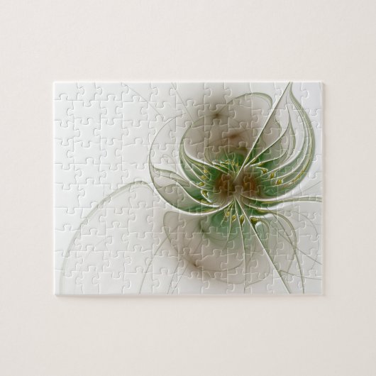 Soft and tenderness fractal fantasy flowers legpuzzel (Horizontaal)