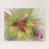 Soft and tenderness fractal fantasy flowers legpuzzel (Horizontaal)