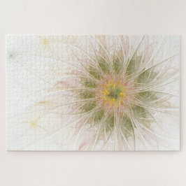 Soft and tenderness fractal fantasy flowers legpuzzel