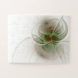 Soft and tenderness fractal fantasy flowers legpuzzel