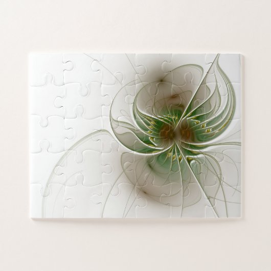 Soft and tenderness fractal fantasy flowers legpuzzel (Horizontaal)