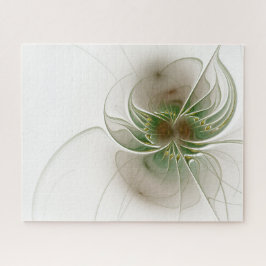 Soft and tenderness fractal fantasy flowers legpuzzel