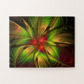 Soft and tenderness fractal fantasy flowers legpuzzel (Horizontaal)