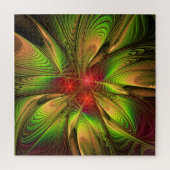 Soft and tenderness fractal fantasy flowers legpuzzel (Verticaal)