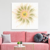 Soft and tenderness fractal fantasy flowers  metal canvas afdruk (Insitu (Woonkamer))