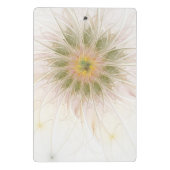 Soft and tenderness fractal fantasy flowers mini klembord (Achterkant)
