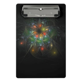 Soft and tenderness fractal fantasy flowers mini klembord