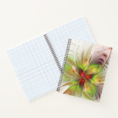 Soft and tenderness fractal fantasy flowers notitieboek (Binnen)
