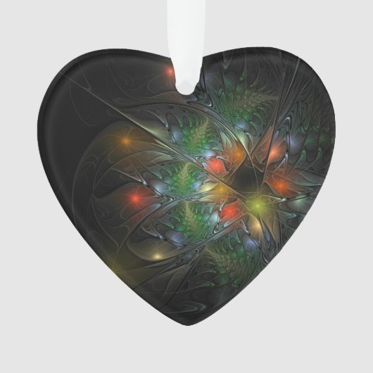 Soft and tenderness fractal fantasy flowers ornament (voorkant)