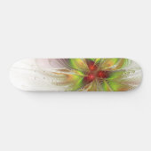 Soft and tenderness fractal fantasy flowers persoonlijk skateboard (Horizontaal)
