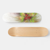 Soft and tenderness fractal fantasy flowers persoonlijk skateboard (Horizontaal)