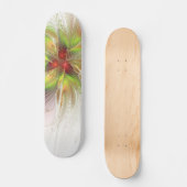 Soft and tenderness fractal fantasy flowers persoonlijk skateboard (Voorkant)