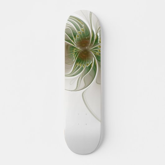 Soft and tenderness fractal fantasy flowers persoonlijk skateboard (Voorkant)