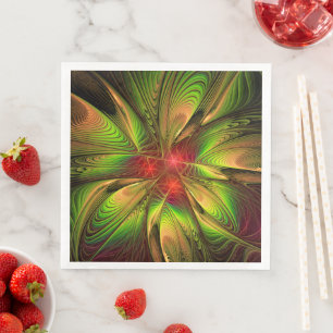 Soft and tenderness fractal fantasy flowers servet