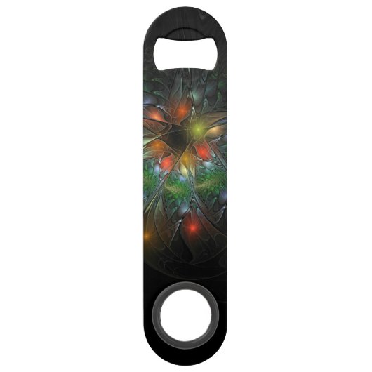 Soft and tenderness fractal fantasy flowers speed flessenopener (Voorkant)