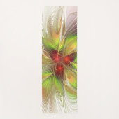 Soft and tenderness fractal fantasy flowers yogamat (Voorkant)