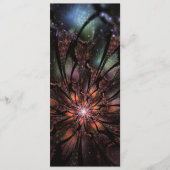 Soft and tenderness fractal flower advieskaart (Voorkant)