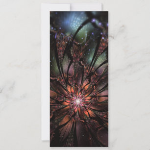 Soft and tenderness fractal flower advieskaart