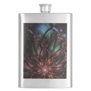 Soft and tenderness fractal flower flacon