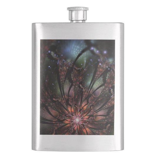 Soft and tenderness fractal flower flacon (Voorkant)