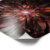 Soft and tenderness fractal flower foto afdruk (Hoek)