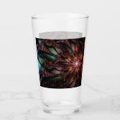 Soft and tenderness fractal flower glas (Voorkant)