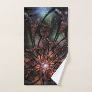Soft and tenderness fractal flower handdoek