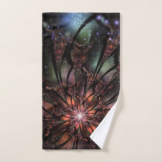 Soft and tenderness fractal flower handdoek (Handdoek)