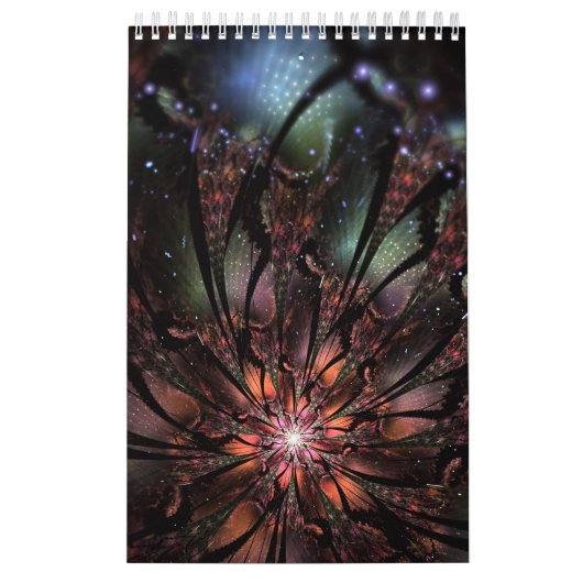 Soft and tenderness fractal flower kalender (Hoes)