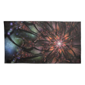 Soft and tenderness fractal flower kussensloop (Achterkant-Rechts)