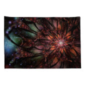 Soft and tenderness fractal flower kussensloop (Achterkant-Rechts)