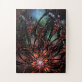 Soft and tenderness fractal flower legpuzzel (Verticaal)