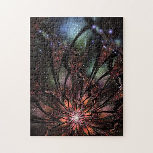 Soft and tenderness fractal flower legpuzzel (Verticaal)