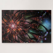 Soft and tenderness fractal flower legpuzzel (Horizontaal)