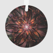 Soft and tenderness fractal flower ornament (achterkant)