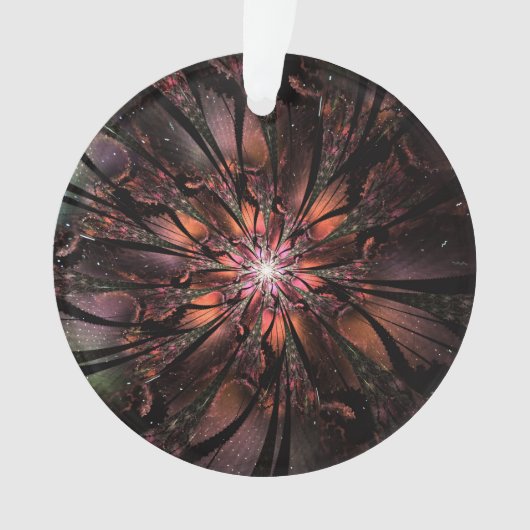 Soft and tenderness fractal flower ornament (voorkant)