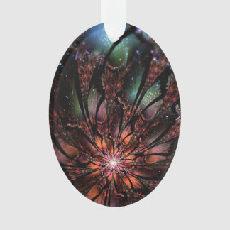 Soft and tenderness fractal flower ornament