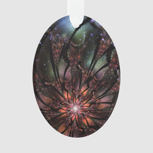 Soft and tenderness fractal flower ornament (voorkant)