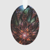 Soft and tenderness fractal flower ornament (achterkant)