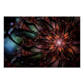 Soft and tenderness fractal flower perfect poster (Voorkant)