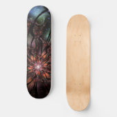 Soft and tenderness fractal flower persoonlijk skateboard (Voorkant)