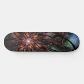 Soft and tenderness fractal flower persoonlijk skateboard (Horizontaal)
