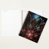 Soft and tenderness fractal flower planner (Display)