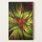 Soft and tenderness fractal flower planner (Achterkant)