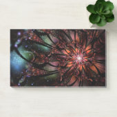 Soft and tenderness fractal flower post-it® notes (Kantoor)