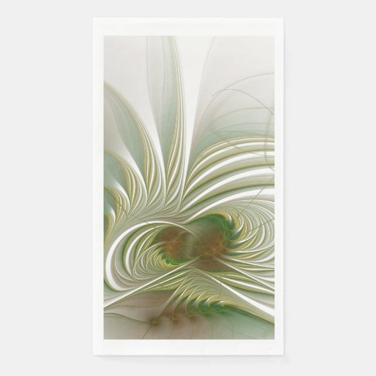 Soft and tenderness fractal flower servet (Voorkant)