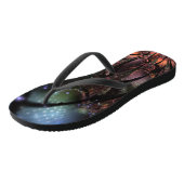 Soft and tenderness fractal flower teenslippers (Schuin)